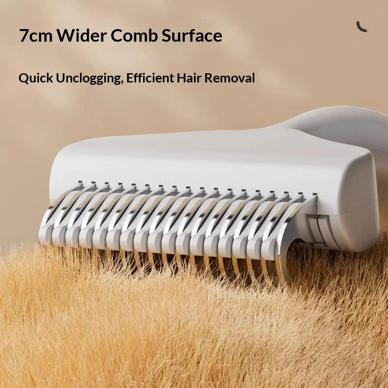 Self-Cleaning Pet Deshedding Comb