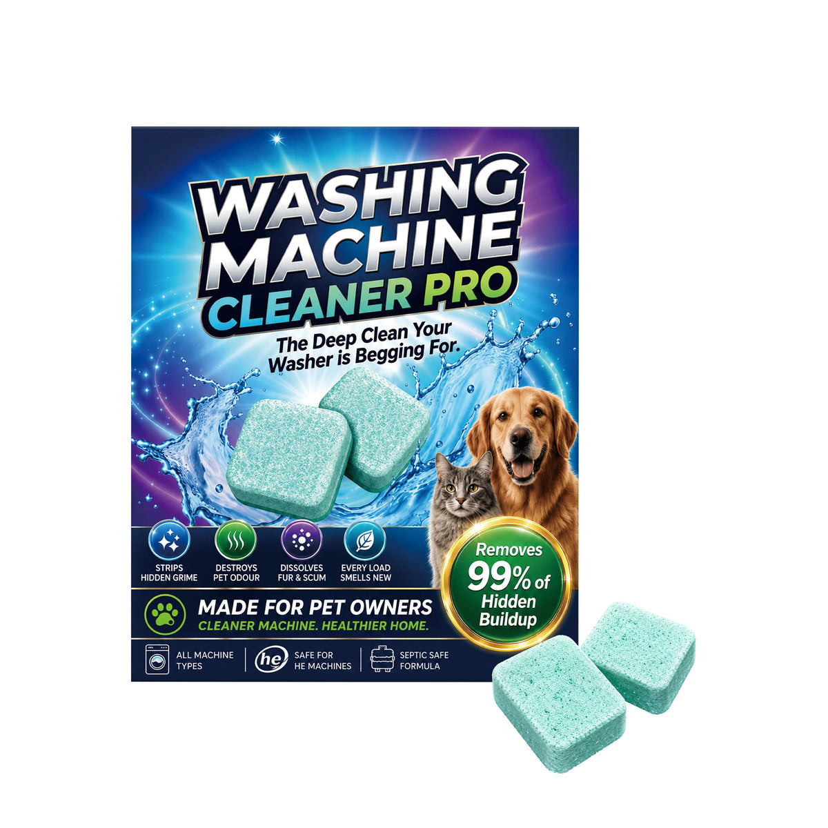 Washing Machine Detergent Tablets