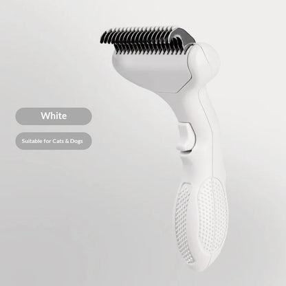 Self-Cleaning Pet Deshedding Comb