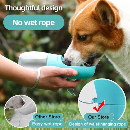 Portable Pet Water Bottle · Tandem 300 & 500 ml