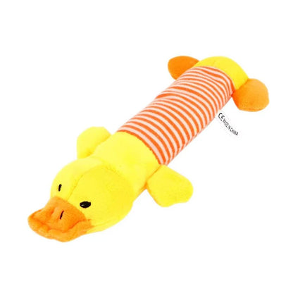 Plush Animal Squeaky Dog Toy