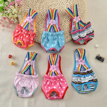 Washable Female Dog Sanitary Shorts