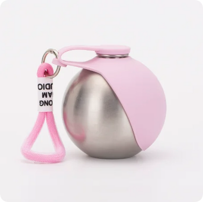 Portable Pet Water Bottle with Fold-Out Bowl