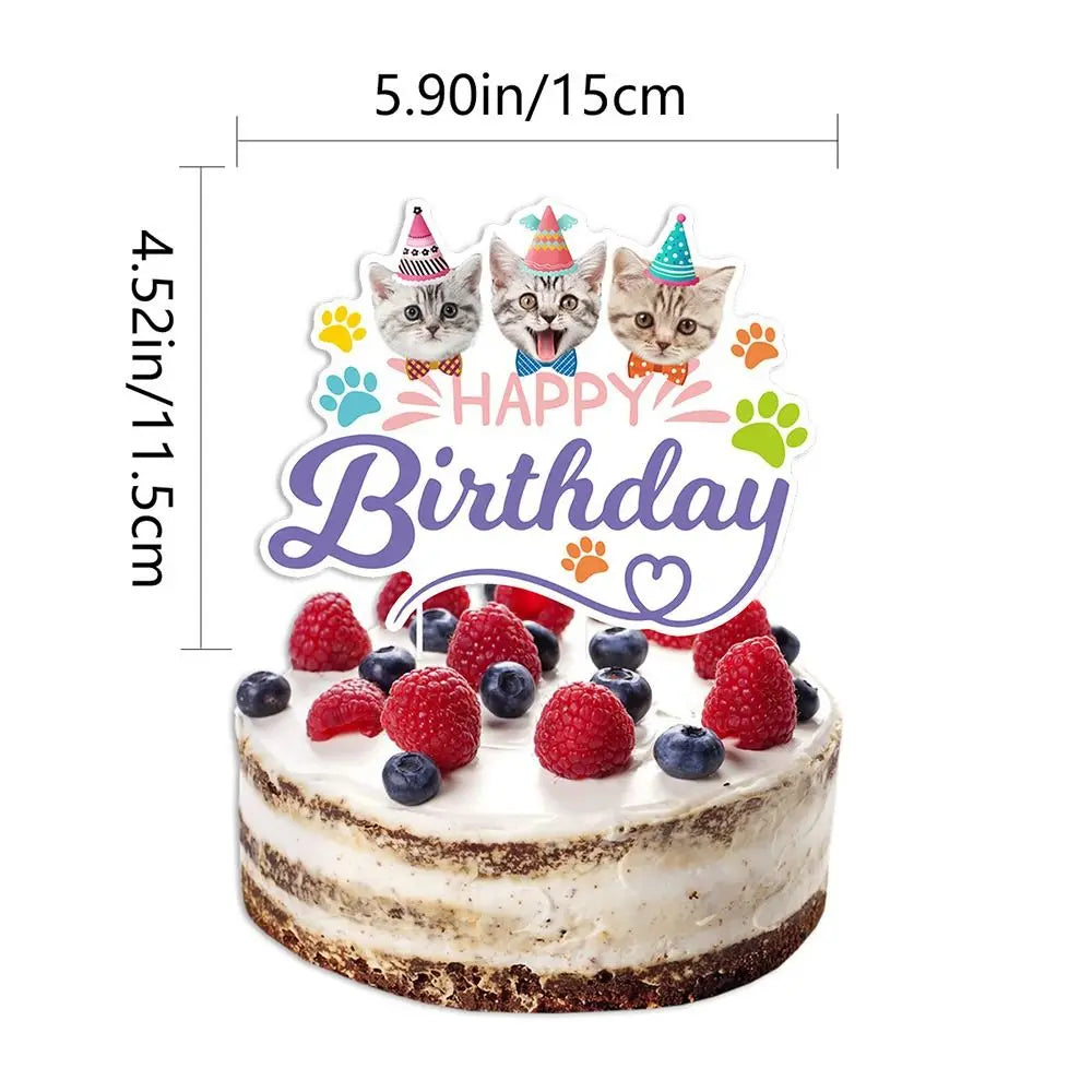 Cat Assorted Birthday Party Decorations