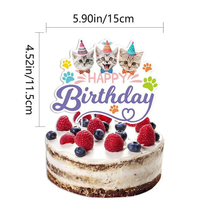 Cat Assorted Birthday Party Decorations