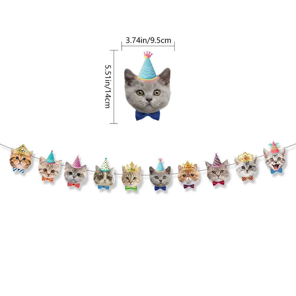 Cat Assorted Birthday Party Decorations