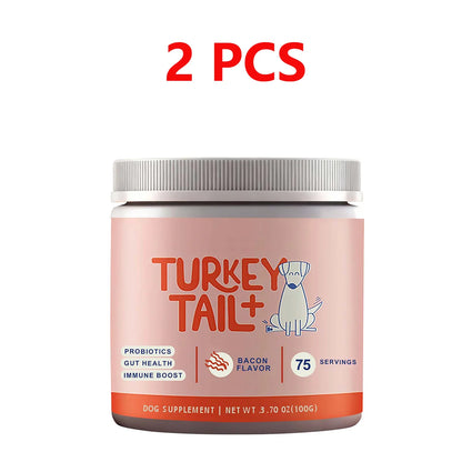 Dog Probiotic Supplement with Turkey Tail