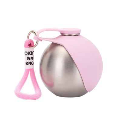 Portable Pet Water Bottle with Fold-Out Bowl