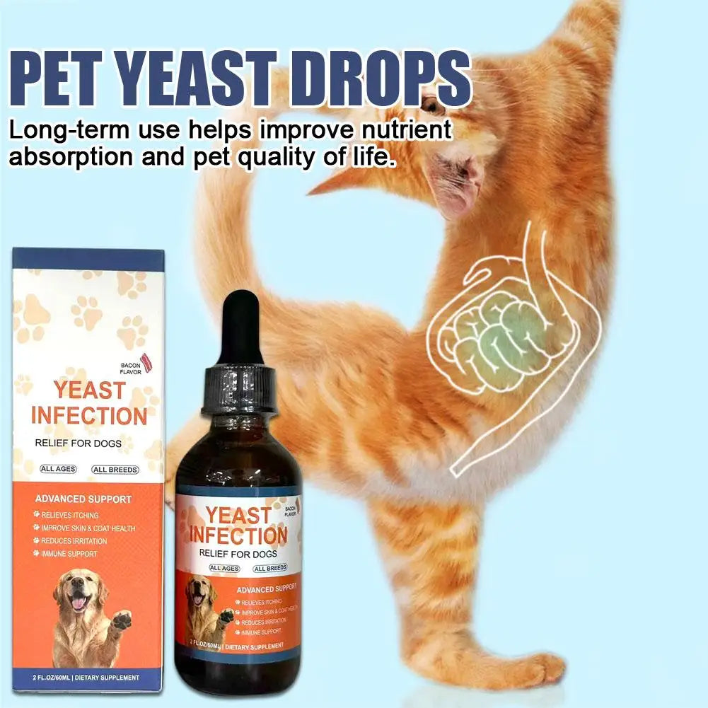 Dog Liquid Supplement · Pet Yeast Drops 60 ml