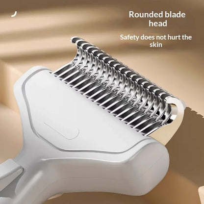 Self-Cleaning Pet Deshedding Comb