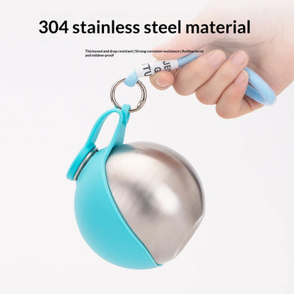 Portable Pet Water Bottle with Fold-Out Bowl