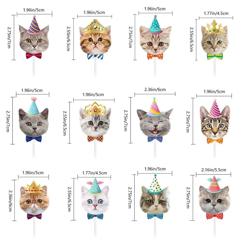 Cat Assorted Birthday Party Decorations