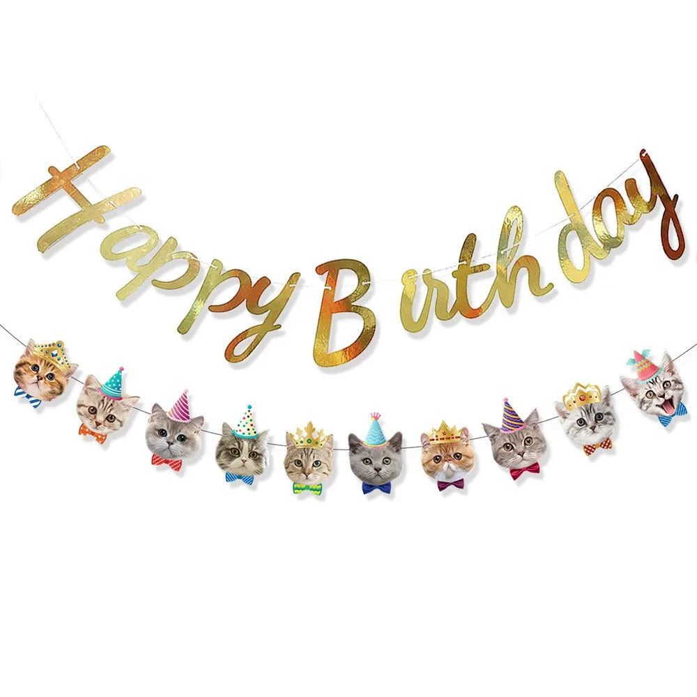 Cat Assorted Birthday Party Decorations