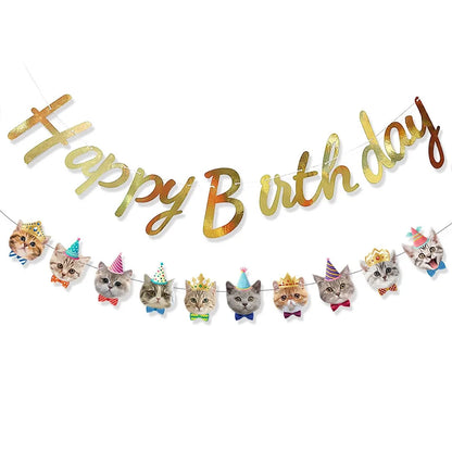 Cat Assorted Birthday Party Decorations