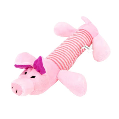 Plush Animal Squeaky Dog Toy