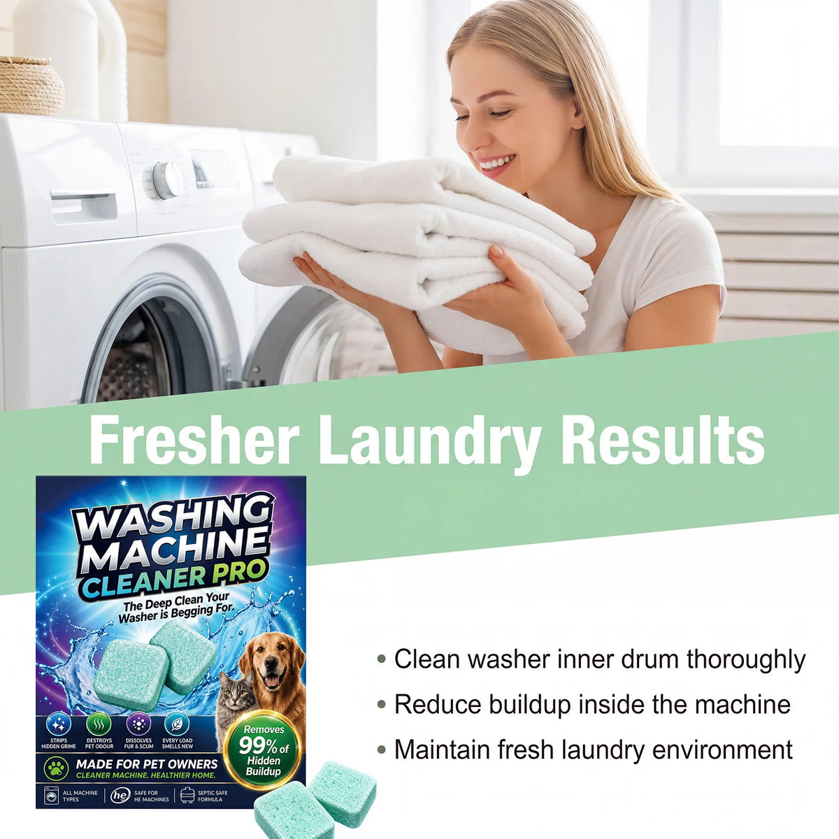 Washing Machine Detergent Tablets