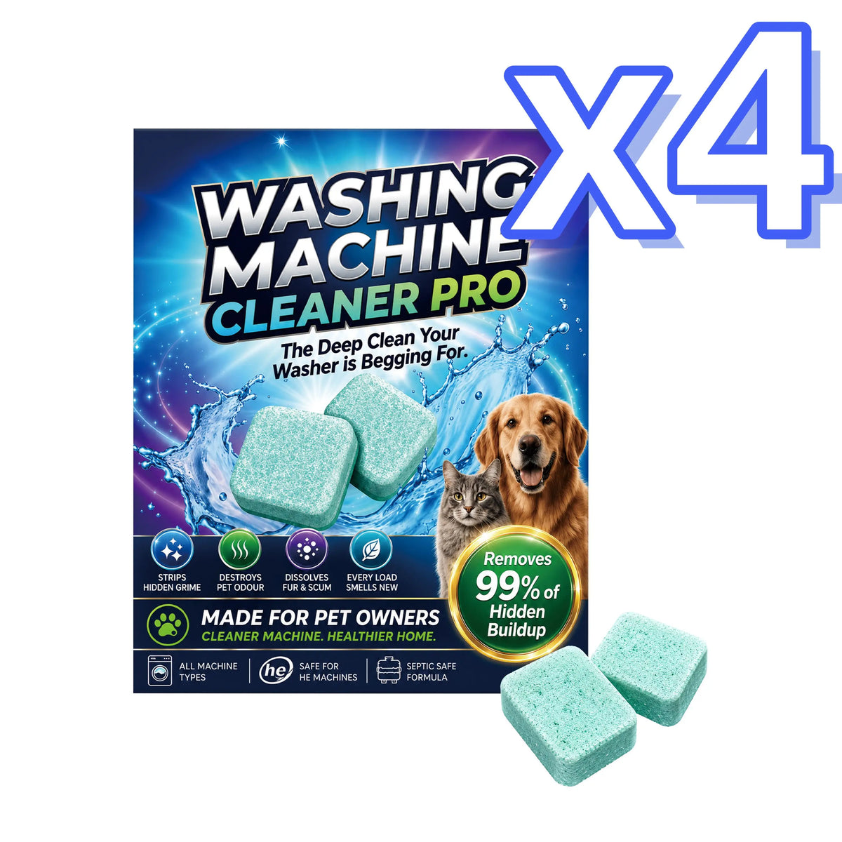 Washing Machine Detergent Tablets