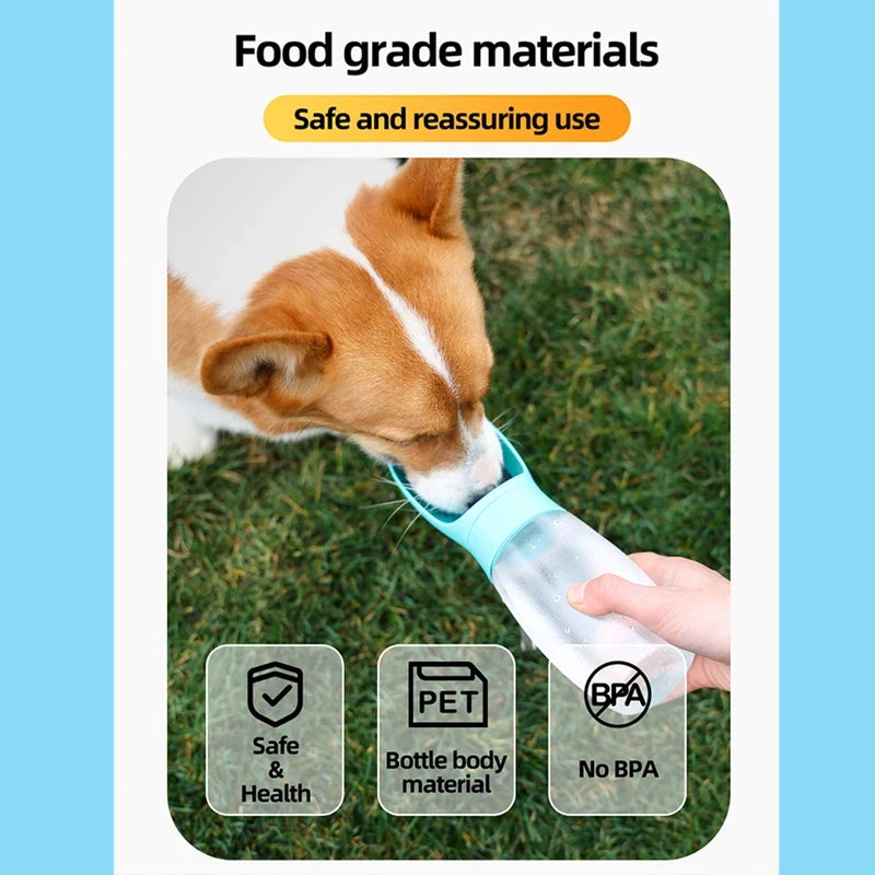 Portable Pet Water Bottle · Tandem 300 & 500 ml