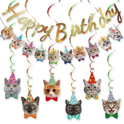 Cat Assorted Birthday Party Decorations