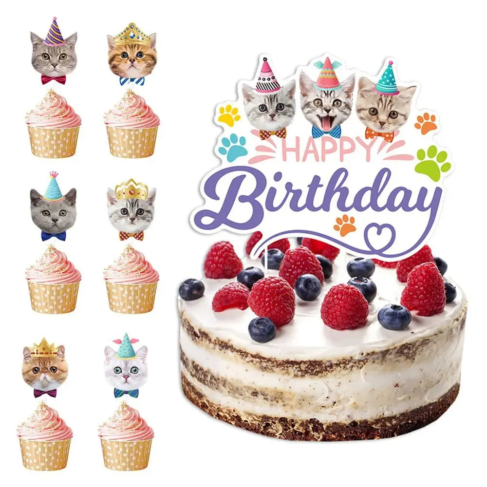 Cat Assorted Birthday Party Decorations