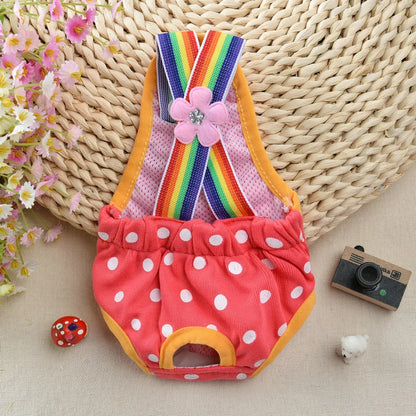 Washable Female Dog Sanitary Shorts