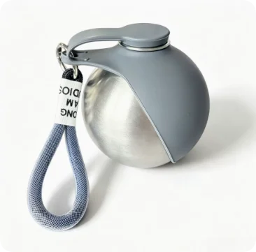 Portable Pet Water Bottle with Fold-Out Bowl