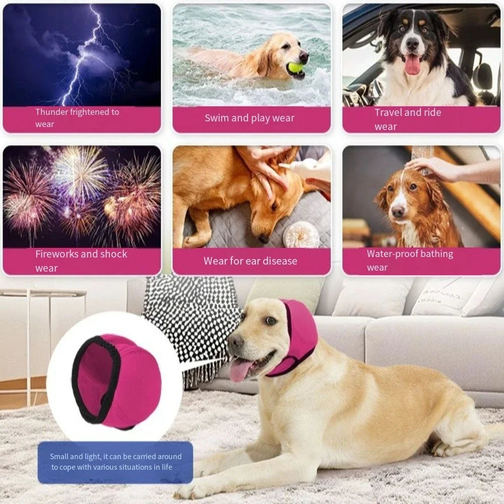 Noise-Cancelling Dog Ear Muffs