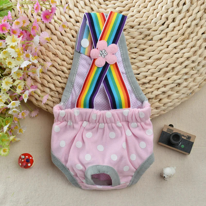 Washable Female Dog Sanitary Shorts