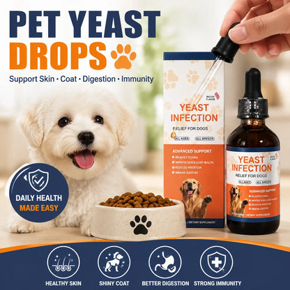 Dog Liquid Supplement · Pet Yeast Drops 60 ml