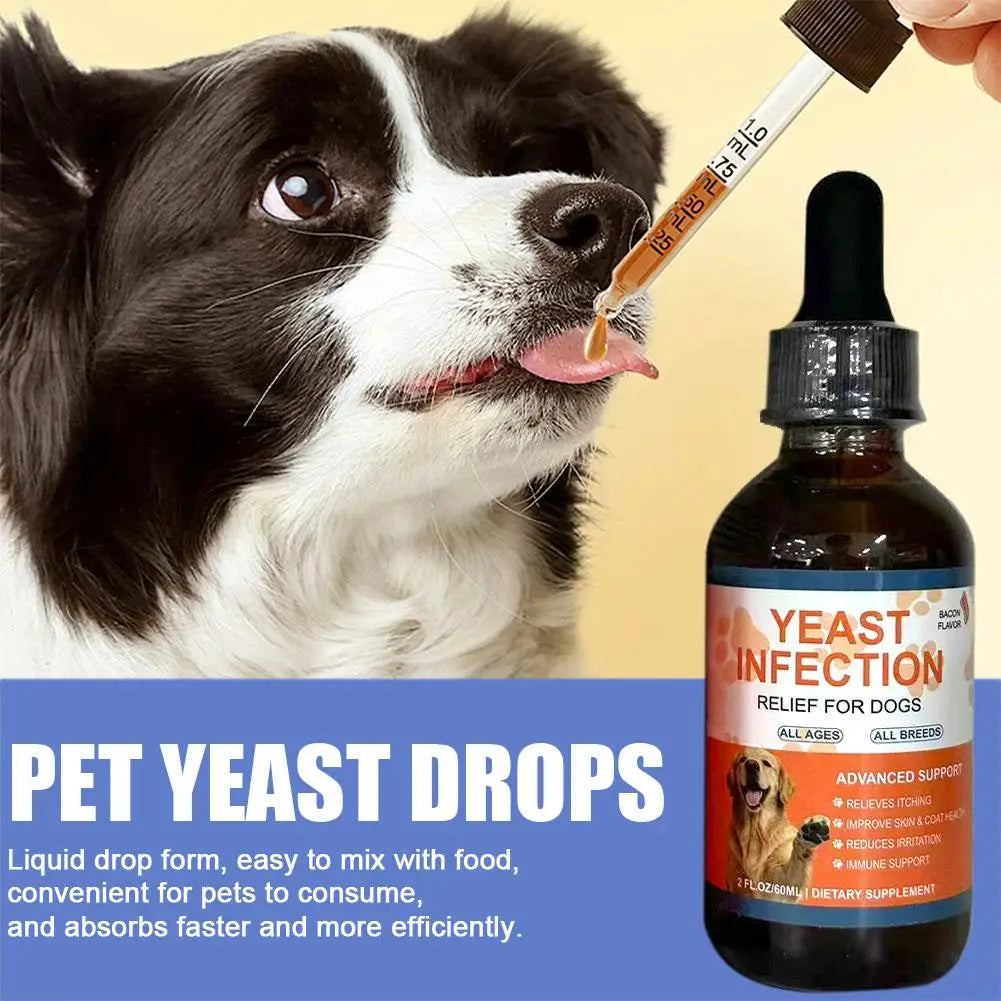 Dog Liquid Supplement · Pet Yeast Drops 60 ml